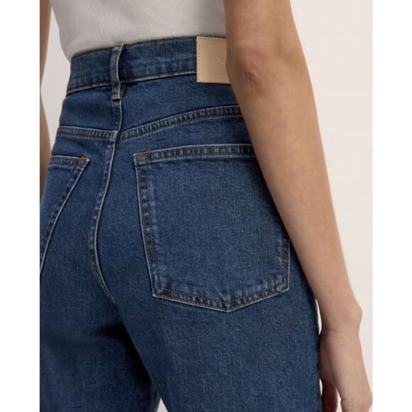 Everlane The Way-High Jean in Vintage Indigo - Picture 4 of 14